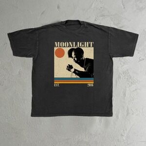 Moonlight Movie T-Shirt, Retro Film Tee Black